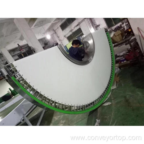 Factory Supply 180 Degree Curve Belt Conveyor Systems